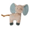 Nattou Cuddly Toy Rattle Made of Cotton (Muslin) and Polyester,