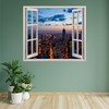 GRAZDesign Wall Sticker Window View Window Baltic Sea Beach Wall
