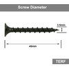 TERF® Drywall Coarse Thread Sharp Point Screws 3.5 X 45mm