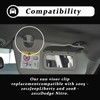 2Pcs Car Sun Visor Clip, Compatible With Jeep Liberty 2005-2012