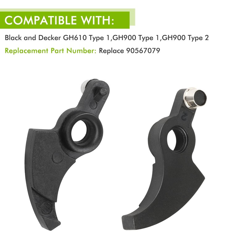 THTEN 90567079 Replacement String Trimmer Lever Compatible with Black &