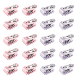 20 Pieces Duvet Clips Futon Clips for Futon Fasteners for Futon Fixing Clips Fixing Clamps Duvet Inserts Slip Prevention Needle Anti-Shift, Won't Damage Comforter, Summer Comforter, Fits All Seasons