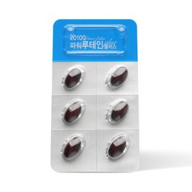Chong Kun Dang 20100 Power Lutein 30 Capsules 6 Eye Health Vitamin A / 종근당 20100 파워 루테인 30캡슐 6개 눈건강 비타민A