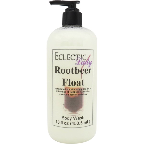 Eclectic Lady Liquid Pearl Body Wash - Rootbeer Float Scent