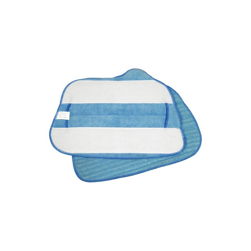 SteamFast Replacement Microfiber Cloths for Steam Mop, 2-Pads Per Pack