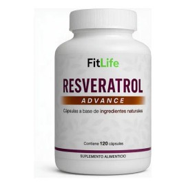 Fitlife Resveratrol  120 Caps  2 Meses Alta Concentración                                                                                             