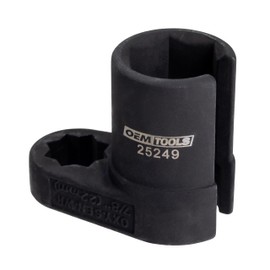 OEMTOOLS 25249 Oxygen Sensor Crowfoot Wrench, Reliable Oxygen Sensor Socket for Efficient Vehicle Sensor Maintenance, 22MM Wrench for Sensor Socket Kit, Durable Automotive Repair Tool