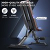 PASYOU Adjustable Weight Bench Press - 700lbs Load Foldable Workout