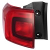 HECASA Tail Light Compatible with 2017-2019 GMC Acadia Halogen Taillight