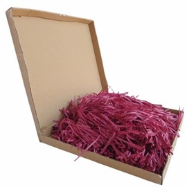 Floralcraft 900g Shredded Tissue Paper (Burgundy) - Fine Cut Acid Free Soft Shredded Paper for Gift Box, Hamper Stuffing, Easter Basket Filling, DIY Gift Packaging