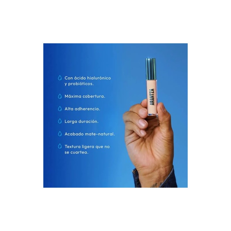 Corrector Alta Cobertura Ojeras Manchas Tono Med 1w Arantza