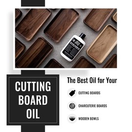 Real Milk Paint, Cutting Board Oil for Wood Chopping Board, Butcher Block, Bamboo, Charcuterie, Food Grade Finish, 8oz