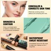 Professional Concealer Corrector Stick, Buildable Medium Coverage Concealer, Natural Coverage,