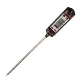 DollaTek Kitchen Thermometer Digital Meat Thermometer with Stainless Long Probe and Accurate LCD Screen for Liquids, Meat, Milk, Grill, Cooking, Barbecue