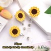 Sunflower Retractable Badge Holder 24"