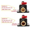 RKURCK 60 Amp Circuit Breaker Manual Reset Inline Fuse Inverter