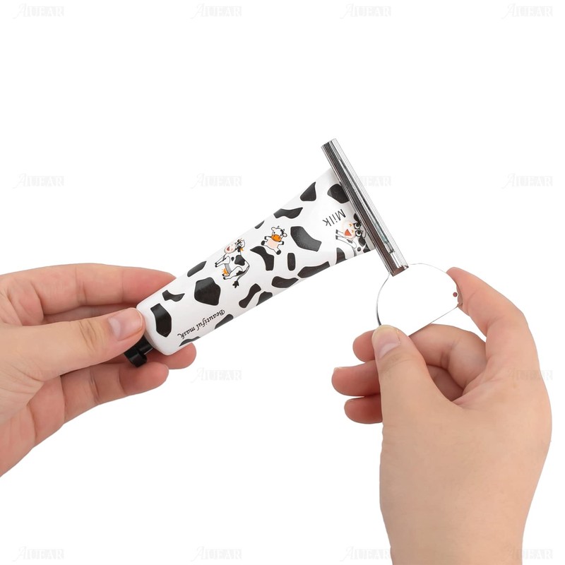 AUEAR, Stainless Steel Toothpaste Tube Squeezers Key Silver for Home