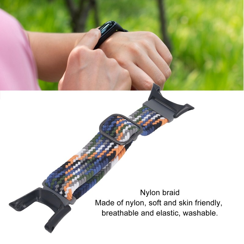Nylon Weaving Watchband Adjustable DIY Installation Weaving Watch Strap Unisex