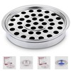 Steadfast Selections (Cup Tray) Silver Premium Communion Trays for Churches