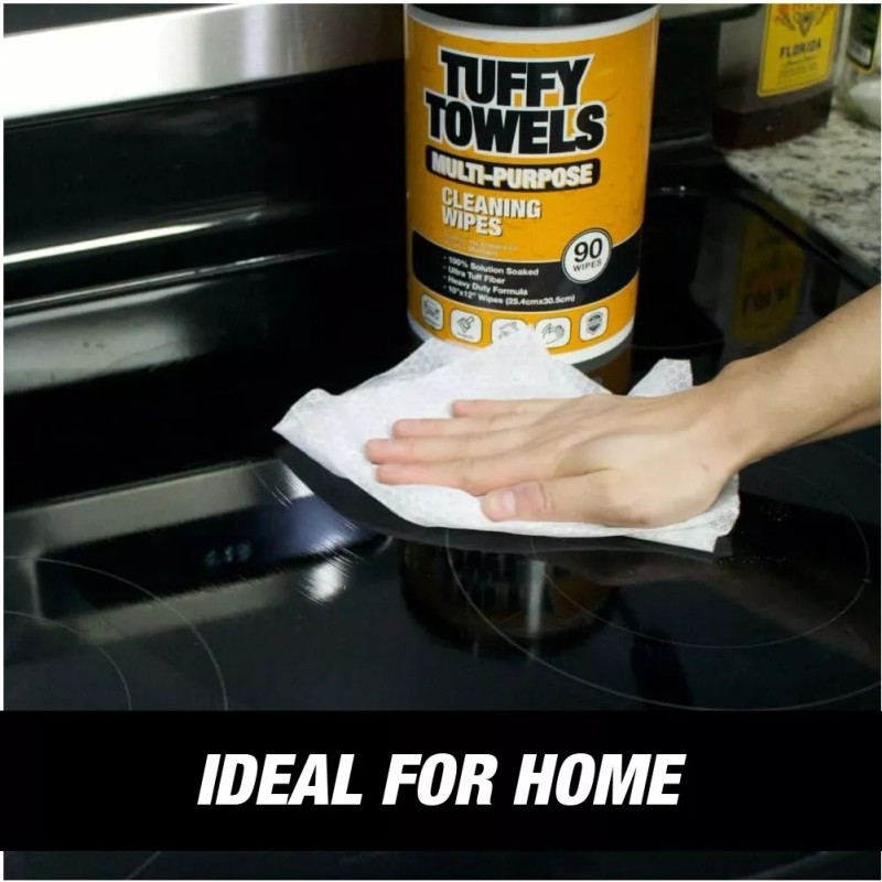 Tuffy Towels 4 Combo Pack - Heavy-Duty Scrub and Multi-Purpose