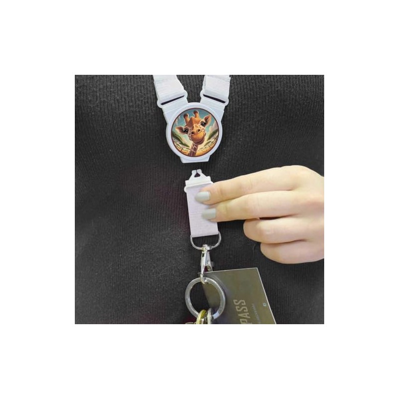 Azeeda 'Lächelnde Giraffe' Halsriemen (LY00035932)