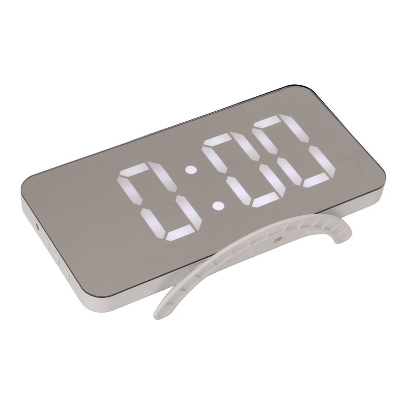 Alarm Clock Dual USB Output 3 Levels Brightness Light Sensing