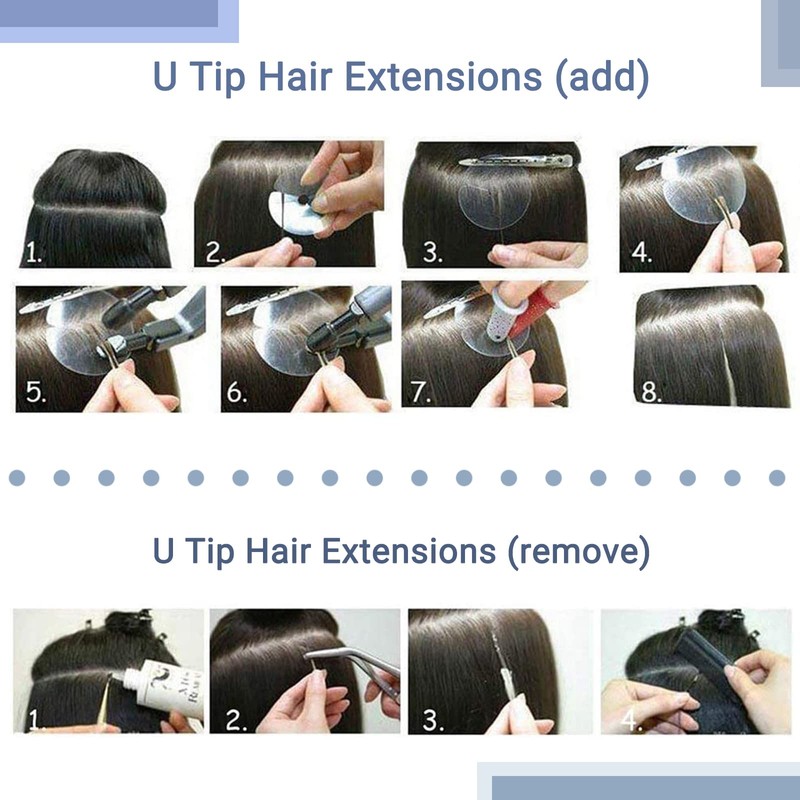 Real Hair Bonding Hair Extensions, 100% Remy Bondings, Real Hair,