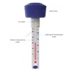 Floating Water Thermometer With Blue Float to Easily Read Water