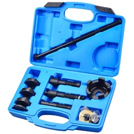 RQG 18-Piece Wheel Bearing Removal Tool Set, Motorcycle Wheel Bearing Puller Removal Installer Tool Fits Harley Davidson Tool Kit, for 3/4" 1" 25mm Bearings Fits Hogs Since 2000