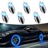 Fluher 6 PCS Car Tire Valve Light, Cool Modified Night