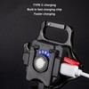 COB Small Flashlight 500LM Rechargeable Portable Mini Pocket Light with
