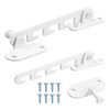 Anseom Pack of 2 Window Stoppers, Tilting Window Protection for