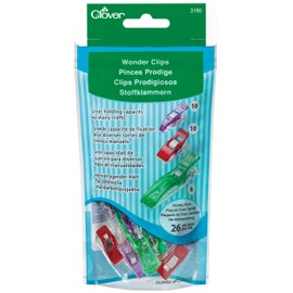 Clover Wonder Clips Variety Pack, Pack of 26