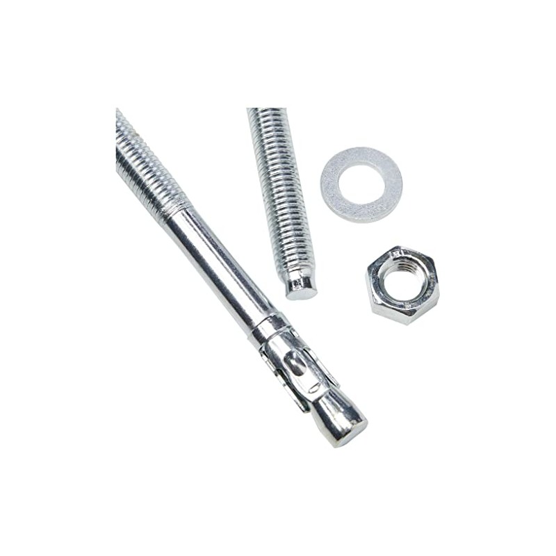 AHC K-ZYTB12180B5 M12 x 180 mm Through Bolts - Zinc