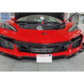 STO N SHO Front License Plate Bracket Compatible with 2023-2024 C8 Corvette Z06/2024 E-Ray with Carbon Fiber Splitter (SNS200c)