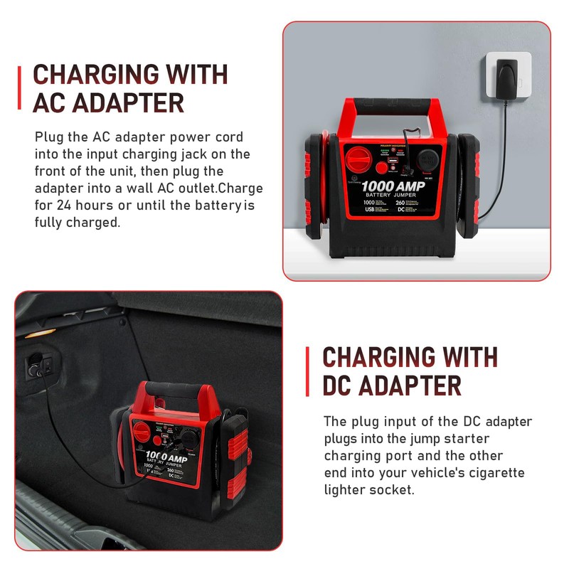 Tyrell Chenergy 4 in 1 Car Battery Jump Starter with