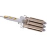 25mm Curling Iron Wand Adjust Temperature Fast Heating 3 Barrel