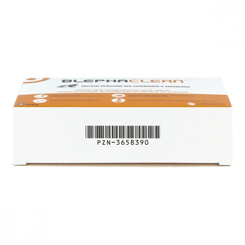 Blephaclean Sterile Dressings for Lid Cleaning, Pack of 20