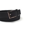 Ashford Ridge Mens 33mm (1.25") Elastic Webbing Belt (Black, 3XL)