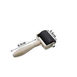 HRJZF 6 Pack Rubber Brayer Roller for Printmaking,Anti Skid Tape Construction Tools, Print,Great for Gluing Application Also,Ink and Stamping Tools 1.9 Inch