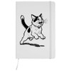 Azeeda A5 'Japanese Bobtail Cat' White Hardcover Ruled Notebook (NB00062898)