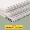 WRENBEN Graph Paper Spiral Notebook 8.5 x 11 Inches 240
