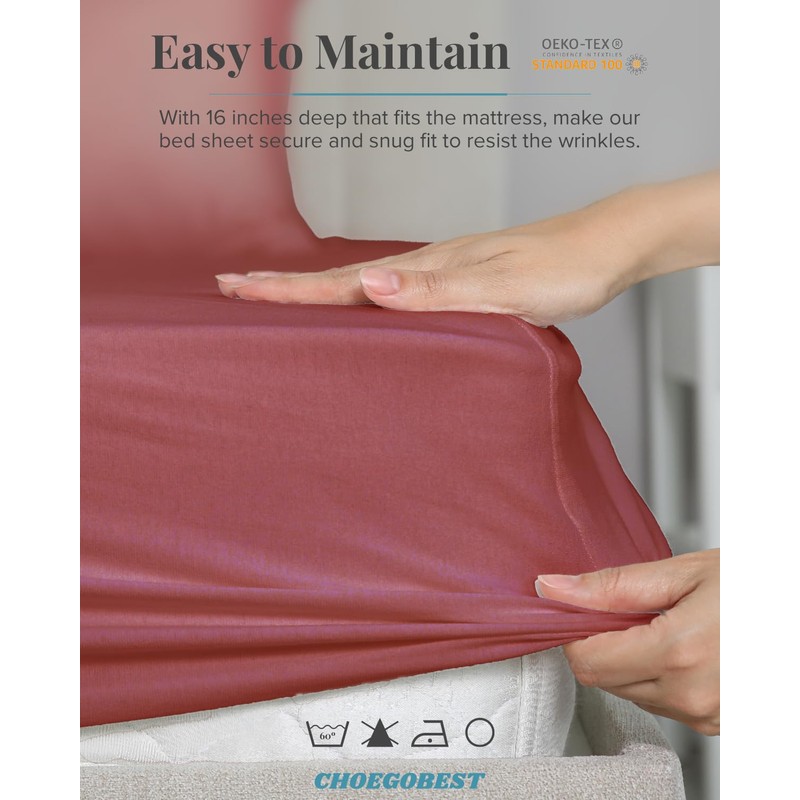 CHOEGOBEST Easy Care Luxury Microfiber Extra Soft and Cooling Bed