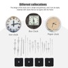 DOITOOL 4Pcs Quartz s Non-Ticking Silent Clock Mechanism with 16