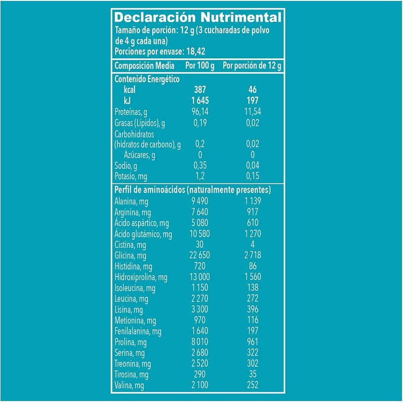 Vital Proteins Péptidos de Colágeno Marino Sin Sabor 221g