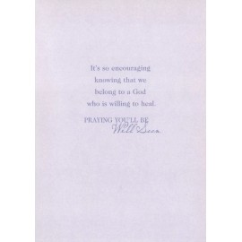 Dayspring Get Well Soon Yellow Sunflower Sunflowers Christian Greeting Card