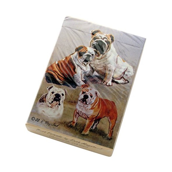 Old English Bulldog Playing Cards by Best Friends Ruth Maystead