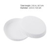 PRETYZOOM 100Pcs Disposable Paper Cup Lids - Hot Cup Covers