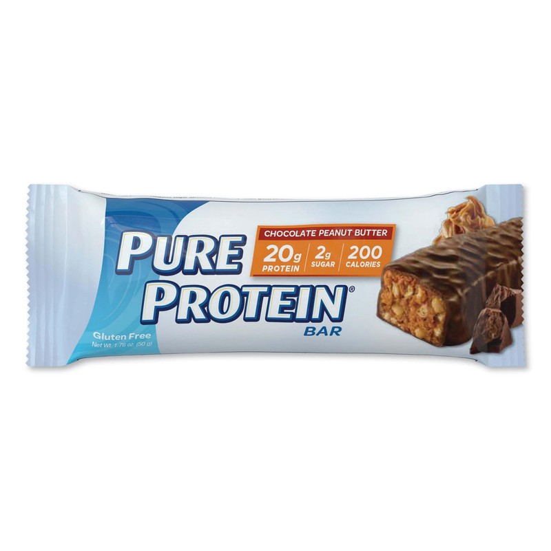 Pure Protein Bar, Chocolate Peanut Butter, 1 pack 6 Count