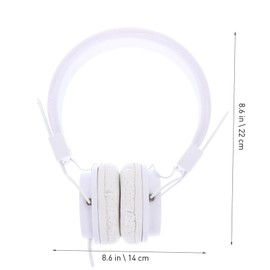 CIYODO Over Ear Wired Gaming Headset Comfortable Game Earphone with Skin Friendly Materials for Long Gaming Sessions Movie Watching Simple Design
